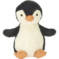 Jellycat Gosedjur - Small - 12x6 cm - Jordnöt Penguin - - One Size - Gosedjur