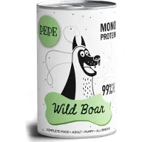 Paka Zwierzaka Djurpaket våtfoder PEPE MONO PROTEIN (vildsvin) 400 g
