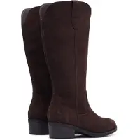 Hush puppies Isabella Lång SUEDE Dam Karamell Vintern Knähöga Stövlar