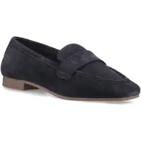 Hush puppies Sutton Mockaläder Dam Navy Loafers