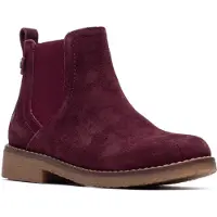 Hush puppies Maddy Mocka Kängor för Damer i Plommon