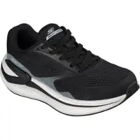 SKECHERS GO RUN Consistent Pro Corus Textil Dam Svart/Vit Träningsskor