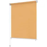 vidaXL Rullgardin utomhus 180x140 cm beige