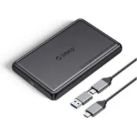 ORICO Diskhölje DDL25-C3 2,5'' HDD / SSD USB-C 5Gb/s - svart