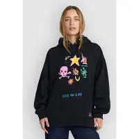 RVCA Dani Miller Oversized Hoodie black, S