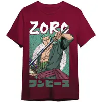Namco Bandai Games One Piece Roronoa Zoro T-shirt Med Korta ärmar