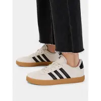 Adidas Sneakers VL COURT 3.0 K flickor - Beige - 36