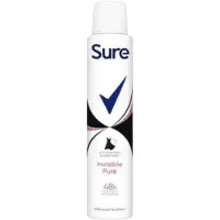 Sure Women Invisible Pure Anti-Perspirant Deodorant Spray - 200 ml