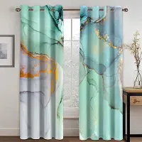 Yiran Furniture 2 paneler Marmorgardiner Rosa Guld Grå Gardiner för Lyxigt Sovrum Vardagsrum Kök Fönsterblinds Draperi cortina Stångficka 2x75W166H(CM)&hook