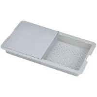 Yiran Furniture 1 3-i-1 Skärbräda med Förvaring Plastskärbräda Kök Små Verktyg Köksartiklar Kök Hushållsartiklar gray