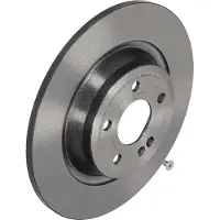 Brembo Bromsskiva 08D76011 bak, full, höggradigt förkolnad, 1 Stycke