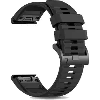 Seahorse Home Fenix8 Klockarmband För Garmin Fenix 8 47mm 51mm E 7 7X/Epix Pro/6 6X 5X Plus/Enduro 3 QuickFit 26mm 22mm Silikonarmband 2028 QuickFit 22mm gray