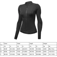 Neoglint Dammode Nätjacka Motorcykel Vadderad Skjorta Sommar Mjukt Skydd Sport Skyddsutrustning Svart EU Storlek S EU Size S svart
