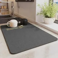 Yiran Furniture Badrum Husdjur Golvmatta Mjuk Diatomacéjord Vattenabsorption Halkfri Toalett Toalett Husdjur Badrum Snabbtorkande Entré Fotmatta 30 * 40CM