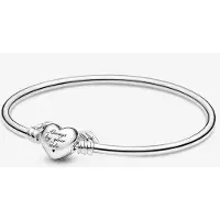 YIRAN Jewelry Klassiskt Brilliant Hjärta Och Orm Armband Kvinnor Armband Gör-det-själv Smycken Julklapp Smycken 19cm white