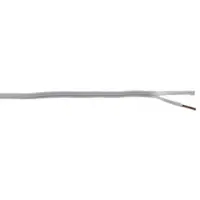 Coferro högtalarkabel 2x1,50 mm² vit SP 100 meter