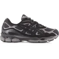 Asics unisex. 1201A789 Träningsskor Gel NYC svart (44), Karta, Nyckelband, Casual, Deportivo, Löpning, Multisport