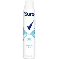 Sure Cotton Dry Anti-Perspirant Deodorant Spray - 200 ml