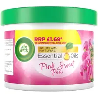 Air Wick Essential Oils Pink Sweet Pea Gel Luftfräschare - 70 g