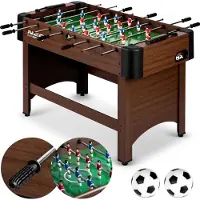 Neo-Sport fotbollsbord, mörkbrun 118x61x79 cm (NS-804)