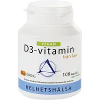 Helhetshälsa D3-vitamin Vegan 50 mcg 100 kapslar