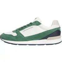 Tommy Hilfiger Suede Lightweight Mesh Trainers