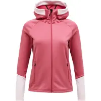 Peak Performance Women's Rider Essentials Zip Hood Mountain Blush/Frosted Blossom