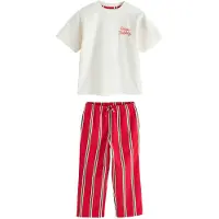 Next Pyjamas gul / grön / röd / vit