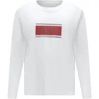 Jack & Jones T-shirt 'JJBUSTER' antracit / mörkröd / vit