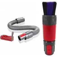24.Se 3i1 Dammsugarmunstycken Dyson V7 V8 V10 V11 V15 / Repfri dammborste för Dyson V-serien