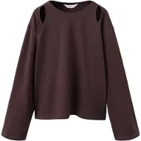 Mango KIDS T-shirt mörklila