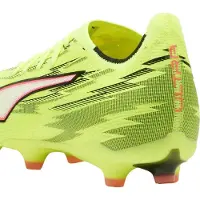 Puma Fotbollsskor Ultra 5 Match Firm Ground för herrar (Gul/Svart)