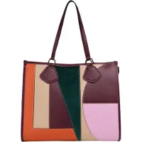 Lancel Shoppingväska 'Jour Cabas Zippé L Cuir Multicolore' blandade färger