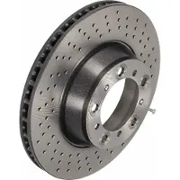 Brembo Bromsskiva 09C87811 bak, ventilerad, höggradigt förkolnad, 1 Stycke