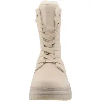 Tom Tailor Stövlett med snörning beige
