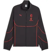 Puma Milan Träningsjacka PUMAtech-X Woven - Mörkgrå/Röd, storlek X-Large