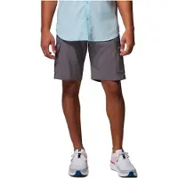 Columbia - Vandringskläder - Silver Ridge Utility Cargo Short City Grey för Unisex - Storlek 40 - Grå