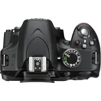 Nikon D3200 reflexkamera - Bar kropp - 24,2 megapixlar - Svart