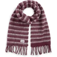 Tommy Hilfiger Tommy Jeans Wool Blend Logo Fringe Scarf