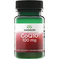 Swanson Health , CoQ10, Hög Potens, 100 mg, 50 Myggor