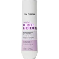 Goldwell Dualsenses blondes & highlights schampo mot gula toner - ny formula Schampo 250 ml