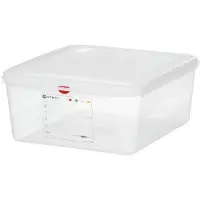 Hendi Gn 2/3 Kantin Polypropylen Transparent 150mm