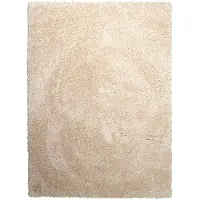 NATURL. Fluffig matta | Blaze beige hos Volero | 120x170cm | Creme | Rektangel | Inomhusmattor