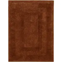 FRAAI Skandinavisk matta | Lova Border terrakotta hos Volero | 120x170cm | Terra | Nylon | Rektangel | Inomhusmattor