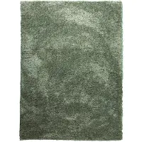 NATURL. Fluffig matta | Blaze grön hos Volero | 80x150cm | Grön | Rektangel | Inomhusmattor