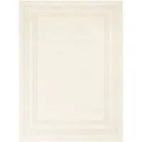 Studio Clarice Ullmatta | Judith Border gräddvit hos Volero | 140x200cm | Creme | Rektangel | Inomhusmattor