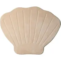 Little Olly Tvättbar barnmatta | Coco Shell beige hos Volero | 140x180cm | Beige | Rubber (TPR) | Fria former | Barnkläder