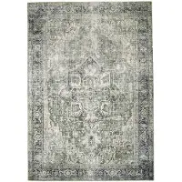 FRAAI Vintage matta | Lugan grön hos Volero | 140x200cm | Grön | Cotton | Rektangel | Inomhusmattor