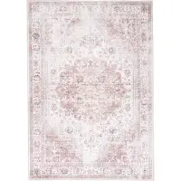 FRAAI Vintage matta | Lago röd/rosa hos Volero | 80x150cm | Rosa | Cotton | Rektangel | Inomhusmattor