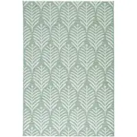 De Onlinewinkelier b.v. Utomhusmatta | Summer Leaves grön hos Volero | 120x170cm | Grön | Rektangel | Utomhusmattor